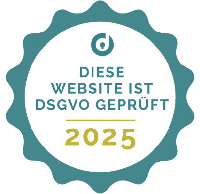 Siegel: DSGVO geprüft 2025
